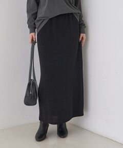 Rouge vif la cle / ルージュ・ヴィフ ラクレ ロング・マキシ丈スカート | ラメグリッタージャージナロースカート