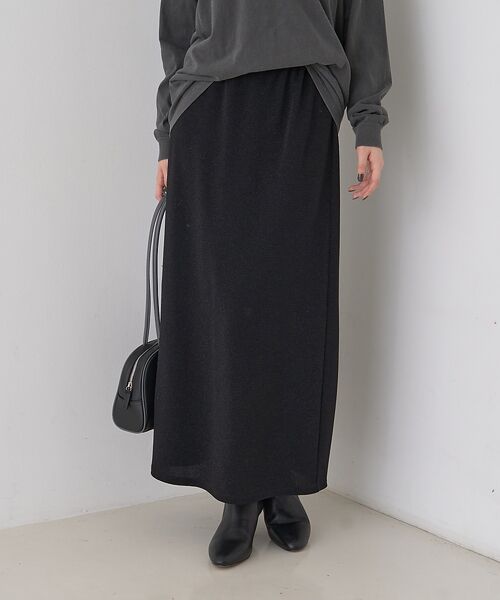 Rouge vif la cle / ルージュ・ヴィフ ラクレ ロング・マキシ丈スカート | ラメグリッタージャージナロースカート | 詳細14