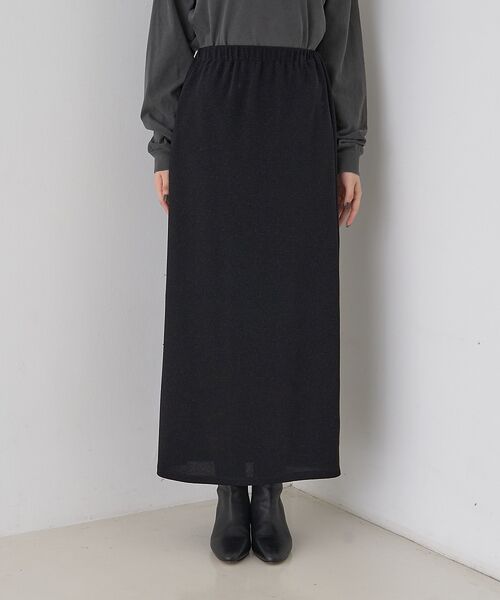 Rouge vif la cle / ルージュ・ヴィフ ラクレ ロング・マキシ丈スカート | ラメグリッタージャージナロースカート | 詳細24