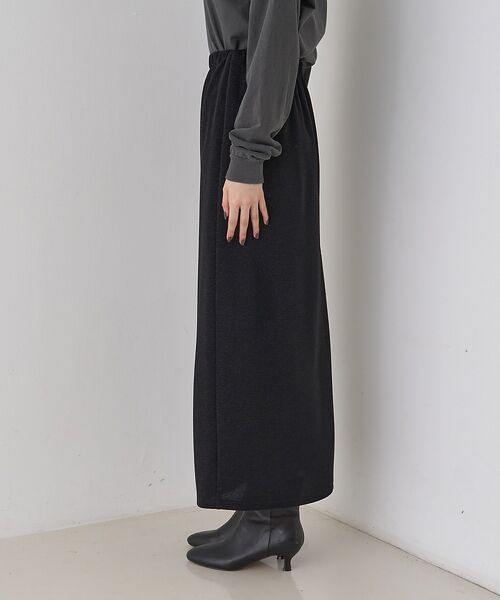 Rouge vif la cle / ルージュ・ヴィフ ラクレ ロング・マキシ丈スカート | ラメグリッタージャージナロースカート | 詳細25