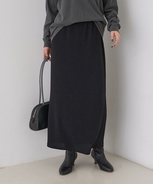 Rouge vif la cle / ルージュ・ヴィフ ラクレ ロング・マキシ丈スカート | ラメグリッタージャージナロースカート | 詳細15