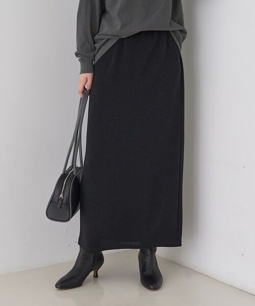 Rouge vif la cle / ルージュ・ヴィフ ラクレ ロング・マキシ丈スカート | ラメグリッタージャージナロースカート | 詳細16