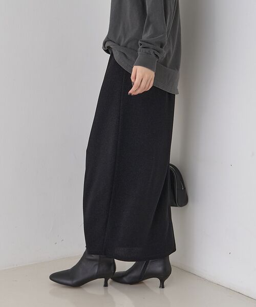 Rouge vif la cle / ルージュ・ヴィフ ラクレ ロング・マキシ丈スカート | ラメグリッタージャージナロースカート | 詳細17