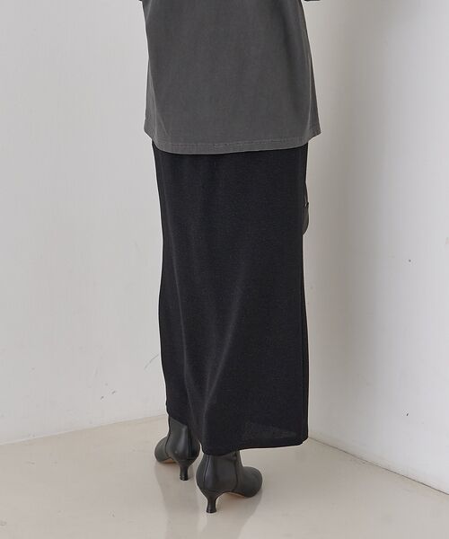 Rouge vif la cle / ルージュ・ヴィフ ラクレ ロング・マキシ丈スカート | ラメグリッタージャージナロースカート | 詳細18