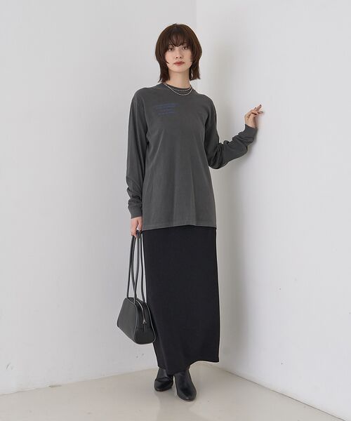 Rouge vif la cle / ルージュ・ヴィフ ラクレ ロング・マキシ丈スカート | ラメグリッタージャージナロースカート | 詳細21