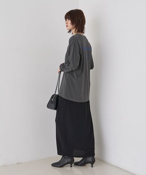 Rouge vif la cle / ルージュ・ヴィフ ラクレ ロング・マキシ丈スカート | ラメグリッタージャージナロースカート | 詳細22