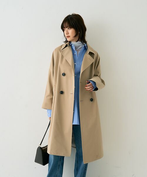 Rouge vif la cle / ルージュ・ヴィフ ラクレ トレンチコート | 【TICCA/ティッカ】テントトレンチコート | 詳細1