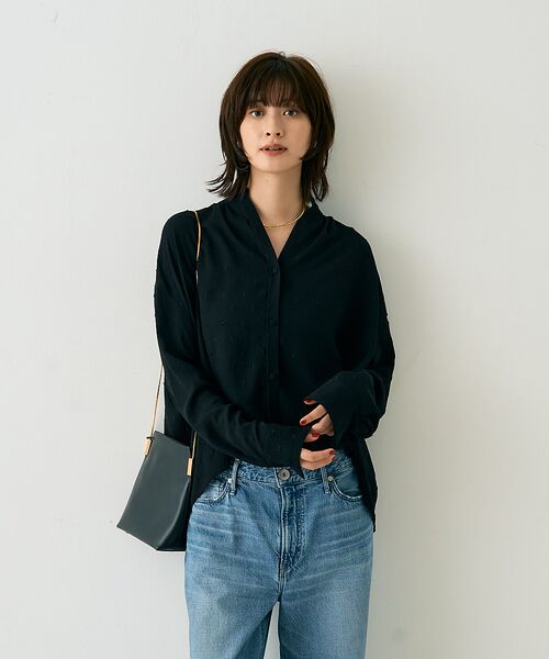 Rouge vif la cle / ルージュ・ヴィフ ラクレ シャツ・ブラウス | 【TICCA/ティッカ】ドットエンブロイダリーブラウス | 詳細3