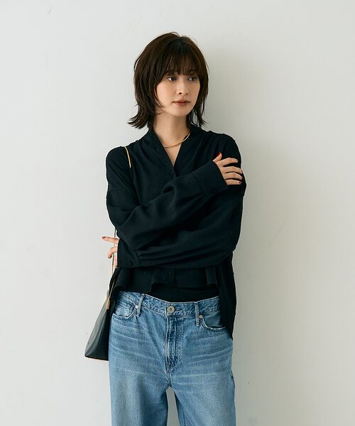 Rouge vif la cle / ルージュ・ヴィフ ラクレ シャツ・ブラウス | 【TICCA/ティッカ】ドットエンブロイダリーブラウス | 詳細4