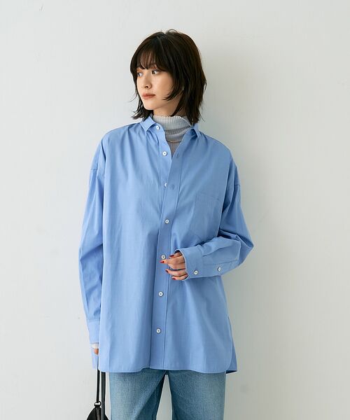 Rouge vif la cle / ルージュ・ヴィフ ラクレ シャツ・ブラウス | 【TICCA/ティッカ】スクエアビッグシャツuni | 詳細1