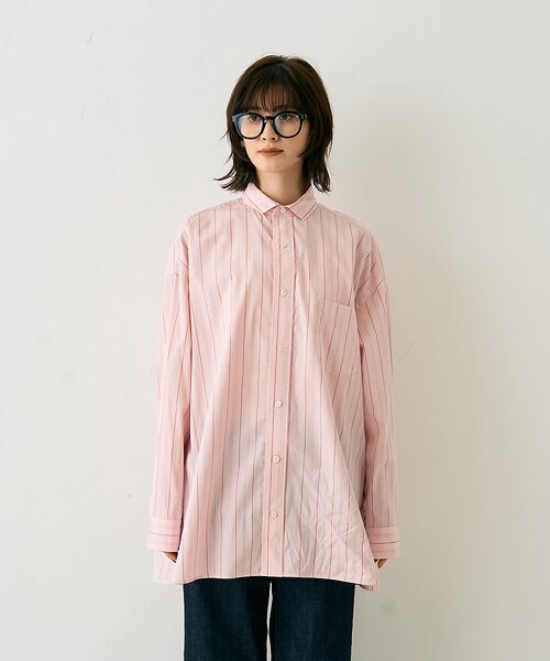 Rouge vif la cle / ルージュ・ヴィフ ラクレ シャツ・ブラウス | 【TICCA/ティッカ】スクエアビッグシャツuni | 詳細13