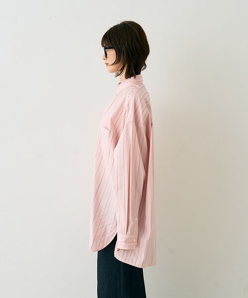 Rouge vif la cle / ルージュ・ヴィフ ラクレ シャツ・ブラウス | 【TICCA/ティッカ】スクエアビッグシャツuni | 詳細14