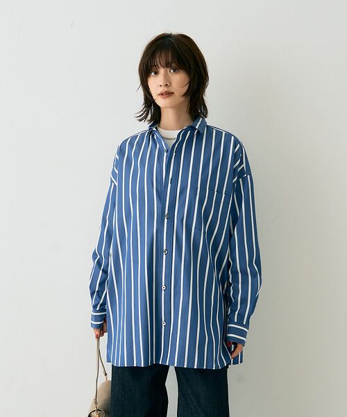 Rouge vif la cle / ルージュ・ヴィフ ラクレ シャツ・ブラウス | 【TICCA/ティッカ】スクエアビッグシャツuni | 詳細21