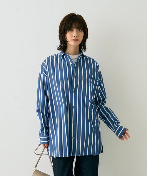 Rouge vif la cle / ルージュ・ヴィフ ラクレ シャツ・ブラウス | 【TICCA/ティッカ】スクエアビッグシャツuni | 詳細22