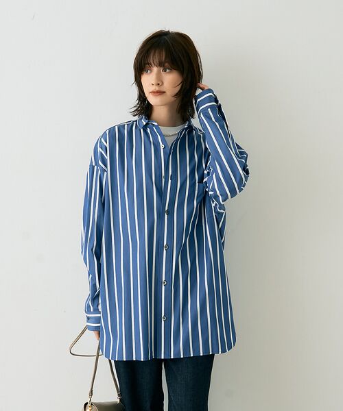 Rouge vif la cle / ルージュ・ヴィフ ラクレ シャツ・ブラウス | 【TICCA/ティッカ】スクエアビッグシャツuni | 詳細23