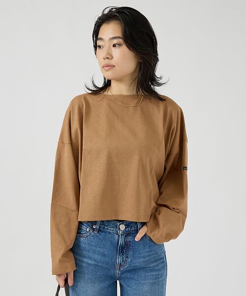 Rouge vif la cle / ルージュ・ヴィフ ラクレ Tシャツ | 【Le minor/ルミノア】PETIT CHERI コットンドルマンカットソー | 詳細1