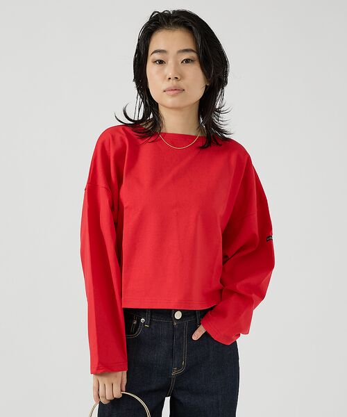 Rouge vif la cle / ルージュ・ヴィフ ラクレ Tシャツ | 【Le minor/ルミノア】PETIT CHERI コットンドルマンカットソー | 詳細8