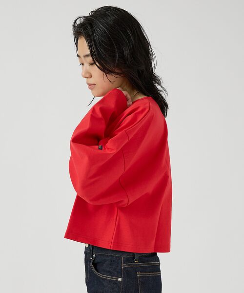 Rouge vif la cle / ルージュ・ヴィフ ラクレ Tシャツ | 【Le minor/ルミノア】PETIT CHERI コットンドルマンカットソー | 詳細9