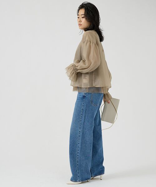 Rouge vif la cle / ルージュ・ヴィフ ラクレ デニムパンツ | 【NEEDBY heritage/ニードバイヘリテージ】ワイドストレートデニム | 詳細15