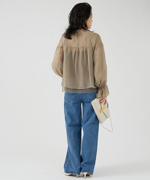 Rouge vif la cle / ルージュ・ヴィフ ラクレ デニムパンツ | 【NEEDBY heritage/ニードバイヘリテージ】ワイドストレートデニム | 詳細16