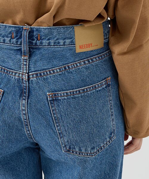 Rouge vif la cle / ルージュ・ヴィフ ラクレ デニムパンツ | 【NEEDBY heritage/ニードバイヘリテージ】ワイドストレートデニム | 詳細23