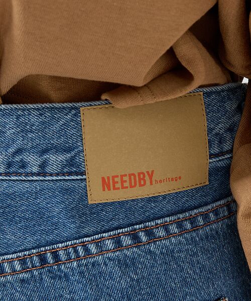 Rouge vif la cle / ルージュ・ヴィフ ラクレ デニムパンツ | 【NEEDBY heritage/ニードバイヘリテージ】ワイドストレートデニム | 詳細24