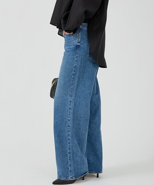 Rouge vif la cle / ルージュ・ヴィフ ラクレ デニムパンツ | 【NEEDBY heritage/ニードバイヘリテージ】ワイドストレートデニム | 詳細3