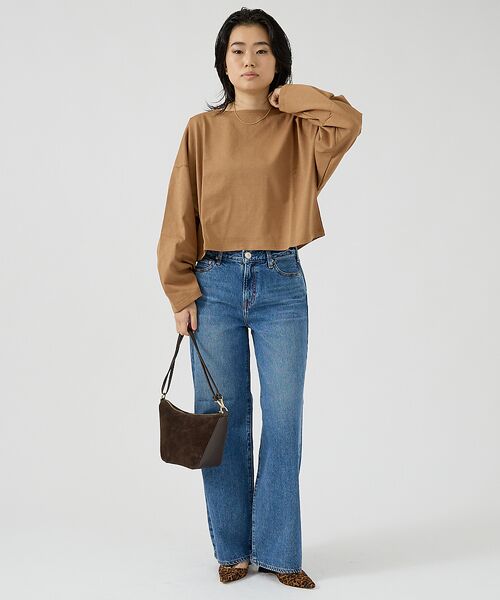 Rouge vif la cle / ルージュ・ヴィフ ラクレ デニムパンツ | 【NEEDBY heritage/ニードバイヘリテージ】ワイドストレートデニム | 詳細9