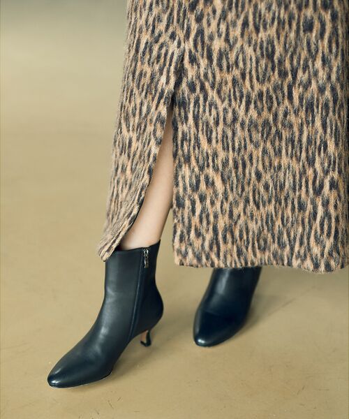 Rouge vif la cle / ルージュ・ヴィフ ラクレ ブーツ（ショート丈） | 【REMME／レメ】サイドジップレザーショートブーツ | 詳細1