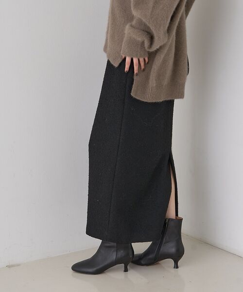 Rouge vif la cle / ルージュ・ヴィフ ラクレ ブーツ（ショート丈） | 【REMME／レメ】サイドジップレザーショートブーツ | 詳細18