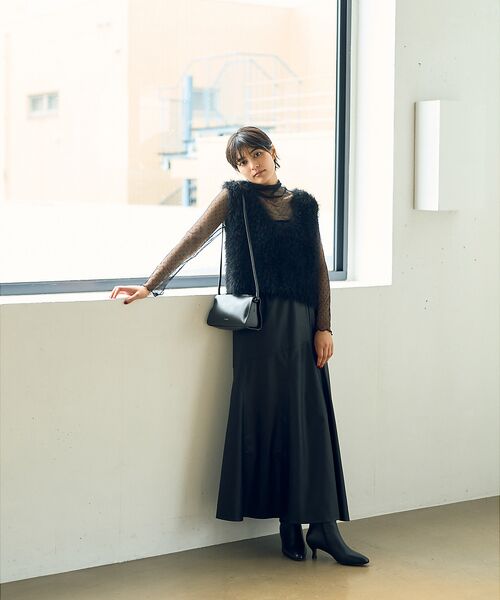 Rouge vif la cle / ルージュ・ヴィフ ラクレ ブーツ（ショート丈） | 【REMME／レメ】サイドジップレザーショートブーツ | 詳細6