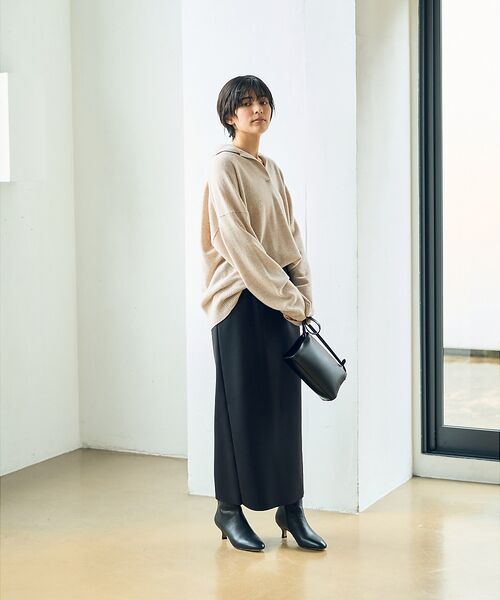 Rouge vif la cle / ルージュ・ヴィフ ラクレ ブーツ（ショート丈） | 【REMME／レメ】サイドジップレザーショートブーツ | 詳細9