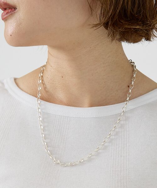 Rouge vif la cle / ルージュ・ヴィフ ラクレ ネックレス・ペンダント・チョーカー | 【OCUCCI jewelry/オクチ ジュエリー】Rounded roll シ | 詳細1