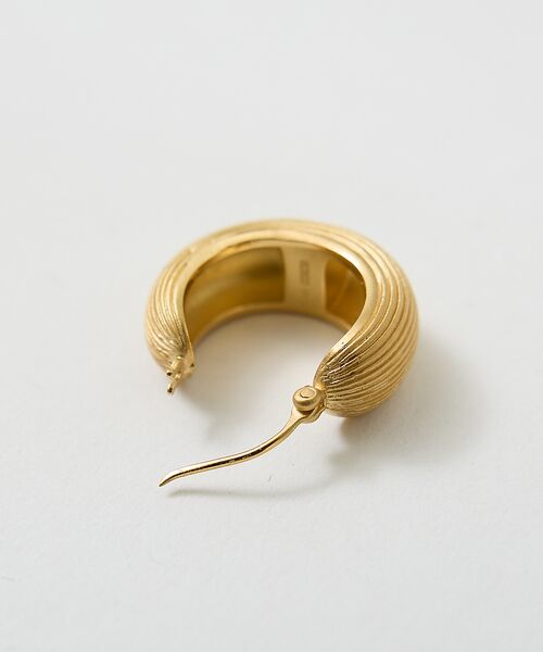 Rouge vif la cle / ルージュ・ヴィフ ラクレ ピアス・イヤリング | 【OCUCCI jewelry/オクチ ジュエリー】Hoop-strip M | 詳細4