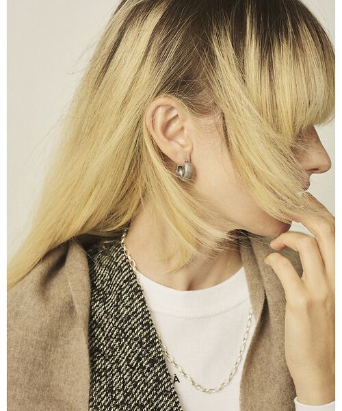 Rouge vif la cle / ルージュ・ヴィフ ラクレ ピアス・イヤリング | 【OCUCCI jewelry/オクチ ジュエリー】Hoop-strip M シ | 詳細7