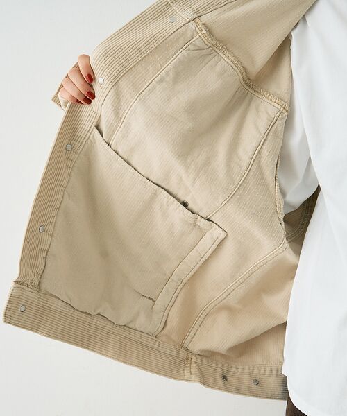 Rouge vif la cle / ルージュ・ヴィフ ラクレ Gジャン・デニムジャケット | 【AGOLDE/エーゴールドイー】REWORKED　WAYNE JACKET リ | 詳細23