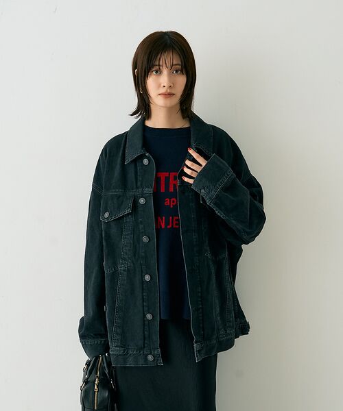 Rouge vif la cle / ルージュ・ヴィフ ラクレ Gジャン・デニムジャケット | 【AGOLDE/エーゴールドイー】REWORKED WAYNE JK リワークド | 詳細1