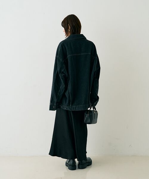 Rouge vif la cle / ルージュ・ヴィフ ラクレ Gジャン・デニムジャケット | 【AGOLDE/エーゴールドイー】REWORKED WAYNE JK リワークド | 詳細11