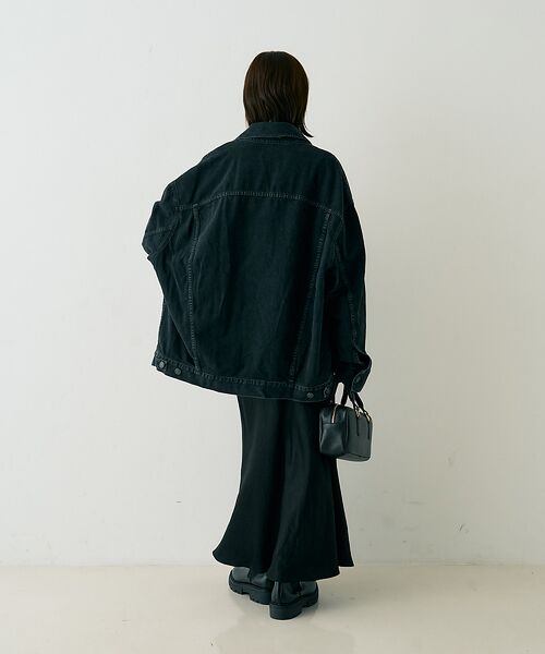 Rouge vif la cle / ルージュ・ヴィフ ラクレ Gジャン・デニムジャケット | 【AGOLDE/エーゴールドイー】REWORKED WAYNE JK リワークド | 詳細12