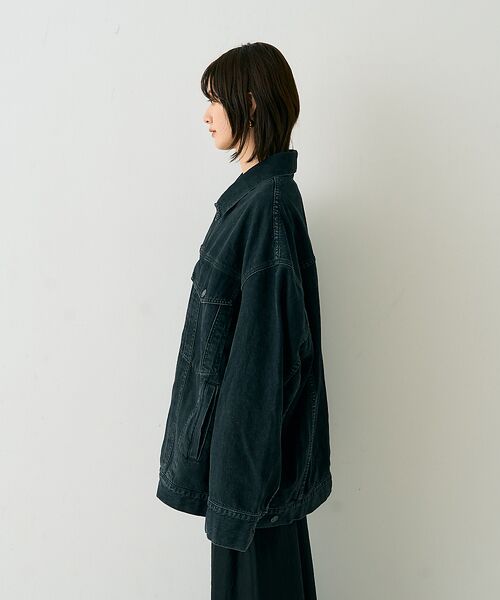 Rouge vif la cle / ルージュ・ヴィフ ラクレ Gジャン・デニムジャケット | 【AGOLDE/エーゴールドイー】REWORKED WAYNE JK リワークド | 詳細14