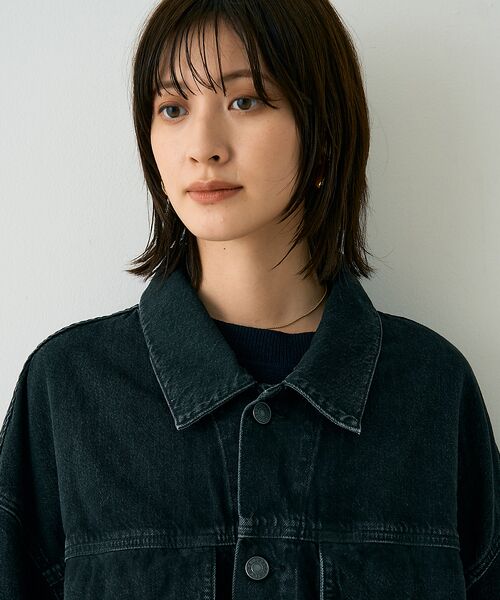 Rouge vif la cle / ルージュ・ヴィフ ラクレ Gジャン・デニムジャケット | 【AGOLDE/エーゴールドイー】REWORKED WAYNE JK リワークド | 詳細17