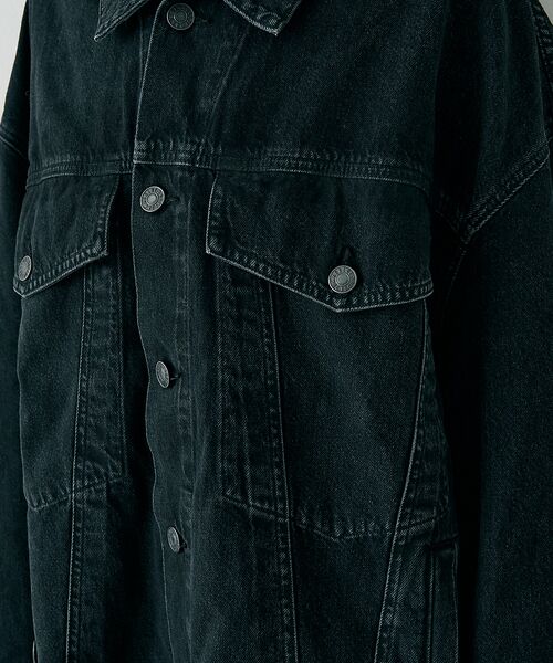 Rouge vif la cle / ルージュ・ヴィフ ラクレ Gジャン・デニムジャケット | 【AGOLDE/エーゴールドイー】REWORKED WAYNE JK リワークド | 詳細18