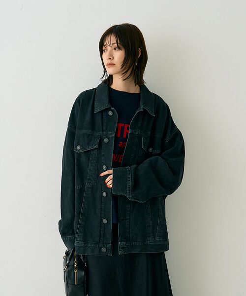 Rouge vif la cle / ルージュ・ヴィフ ラクレ Gジャン・デニムジャケット | 【AGOLDE/エーゴールドイー】REWORKED WAYNE JK リワークド | 詳細2
