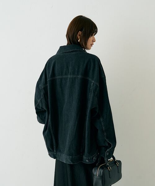 Rouge vif la cle / ルージュ・ヴィフ ラクレ Gジャン・デニムジャケット | 【AGOLDE/エーゴールドイー】REWORKED WAYNE JK リワークド | 詳細5