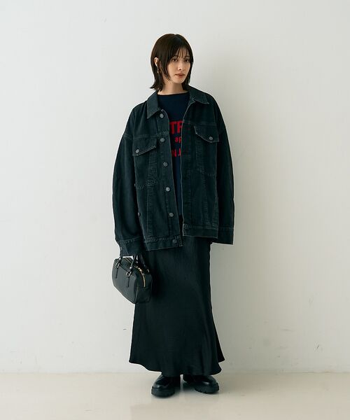 Rouge vif la cle / ルージュ・ヴィフ ラクレ Gジャン・デニムジャケット | 【AGOLDE/エーゴールドイー】REWORKED WAYNE JK リワークド | 詳細8