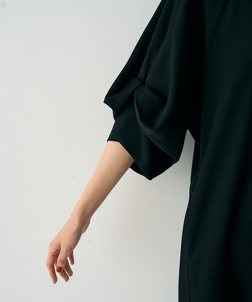 Rouge vif la cle / ルージュ・ヴィフ ラクレ ワンピース | 【TICCA/ティッカ】ドットスリーブツイストドレスワンピース | 詳細17