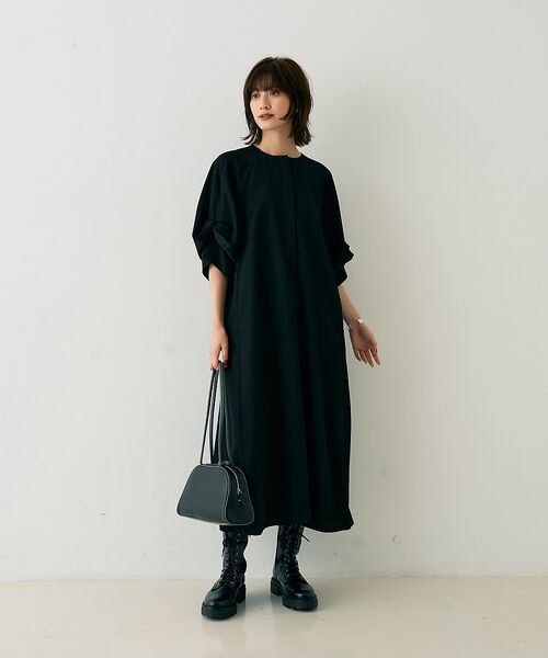 Rouge vif la cle / ルージュ・ヴィフ ラクレ ワンピース | 【TICCA/ティッカ】ドットスリーブツイストドレスワンピース | 詳細2