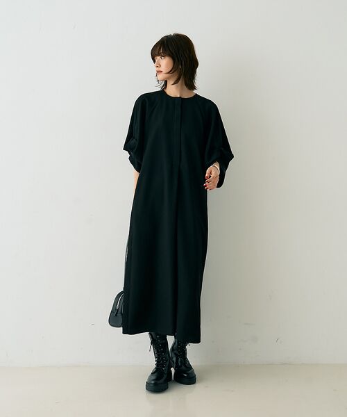 Rouge vif la cle / ルージュ・ヴィフ ラクレ ワンピース | 【TICCA/ティッカ】ドットスリーブツイストドレスワンピース | 詳細3