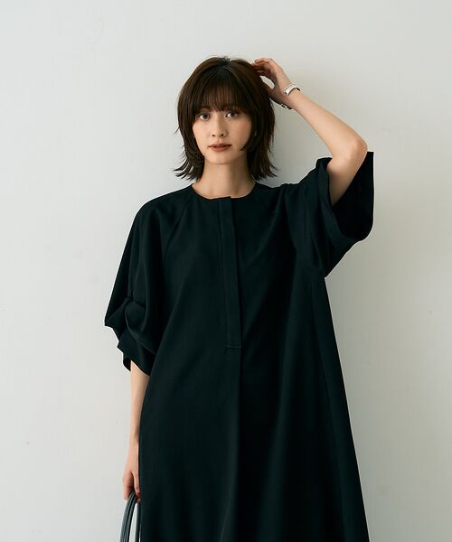 Rouge vif la cle / ルージュ・ヴィフ ラクレ ワンピース | 【TICCA/ティッカ】ドットスリーブツイストドレスワンピース | 詳細9