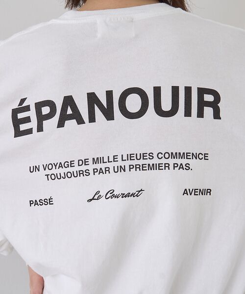 Rouge vif la cle / ルージュ・ヴィフ ラクレ Tシャツ | ガーメントダイロゴロンTシャツ | 詳細11